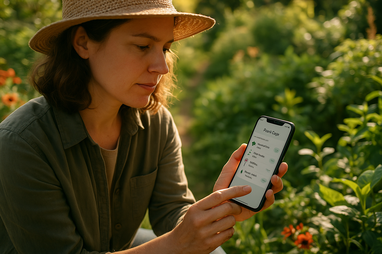 Vérification des rappels de soins de plantes
